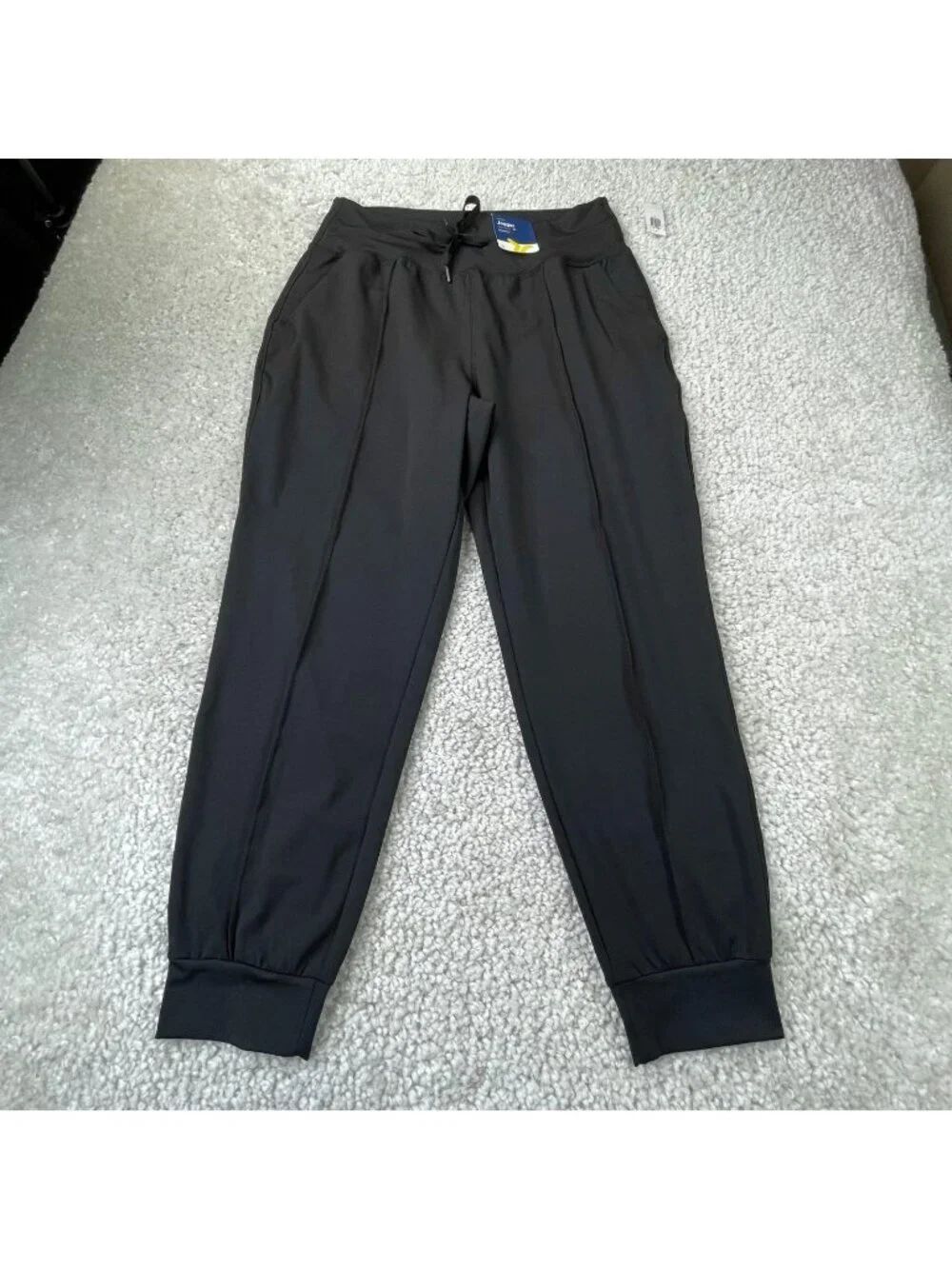 Old Navy Active Powersoft High Rise Jogger Black Womens Large NEW